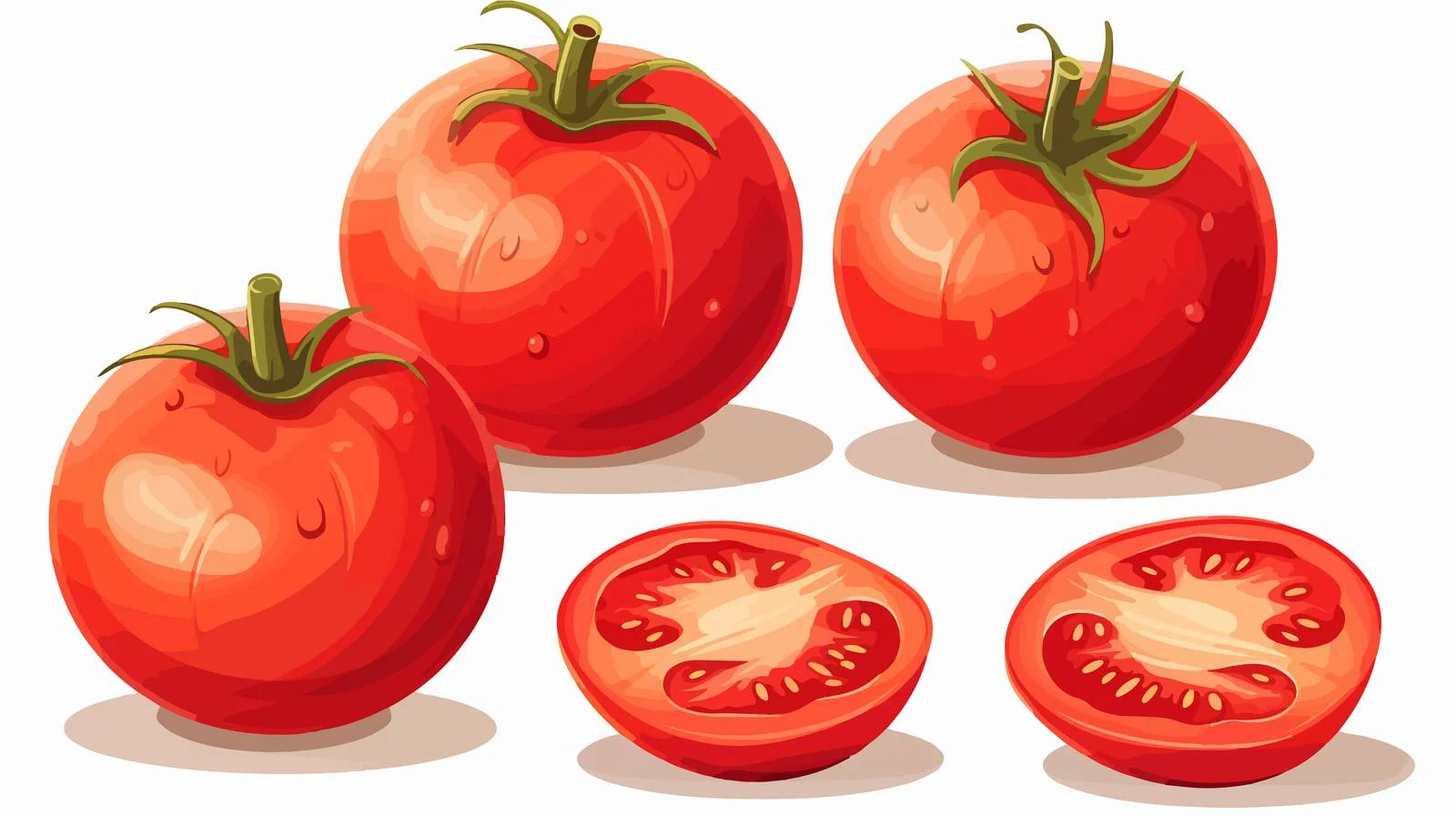 Vibrant Tomatoes for Healthy Recipes — free download from Dotvec