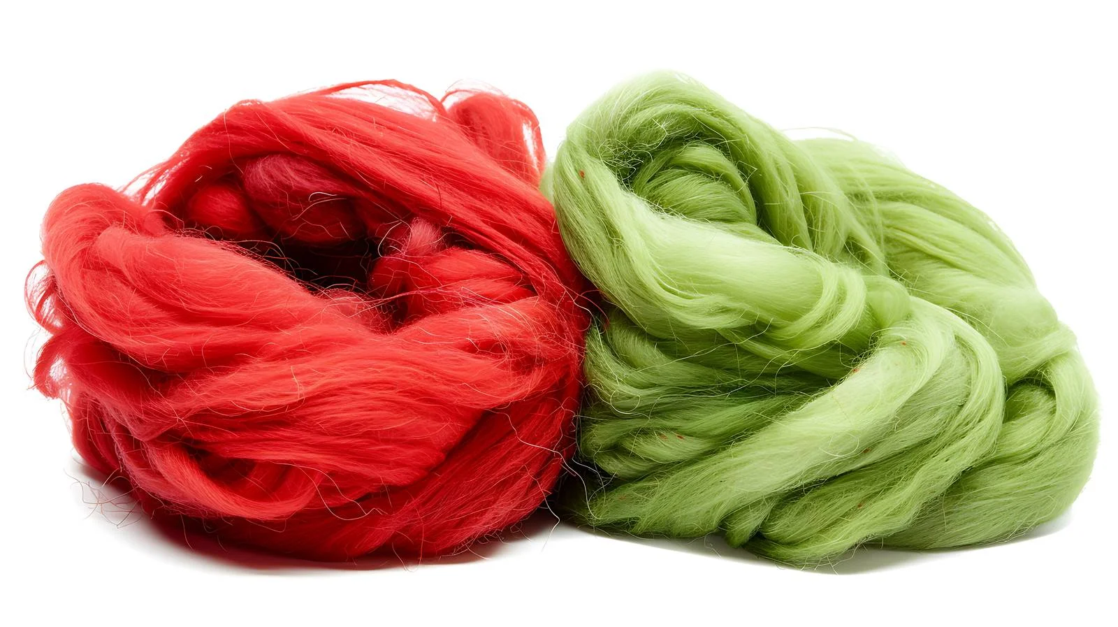 Vibrant Dyed Wool in Red and Green — free download from Dotvec