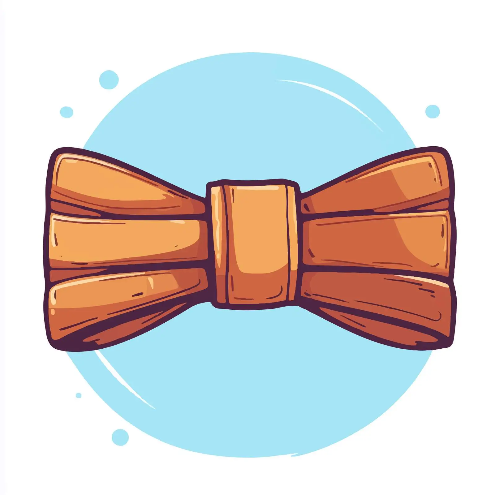 Brown Belt Cartoon Vector Illustration — free download from Dotvec