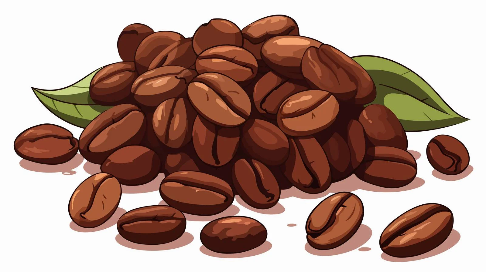 Roasted Coffee Beans — free download from Dotvec