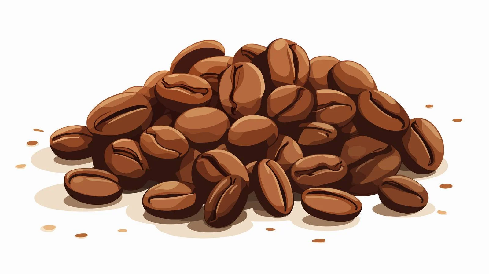 Premium Roasted Coffee Beans — free download from Dotvec