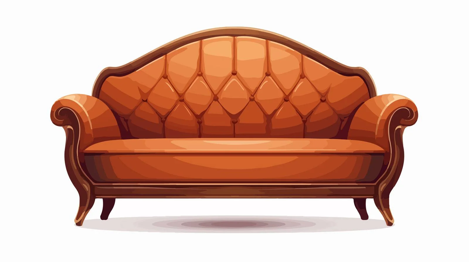 Brown Sofa Elegance — free download from Dotvec