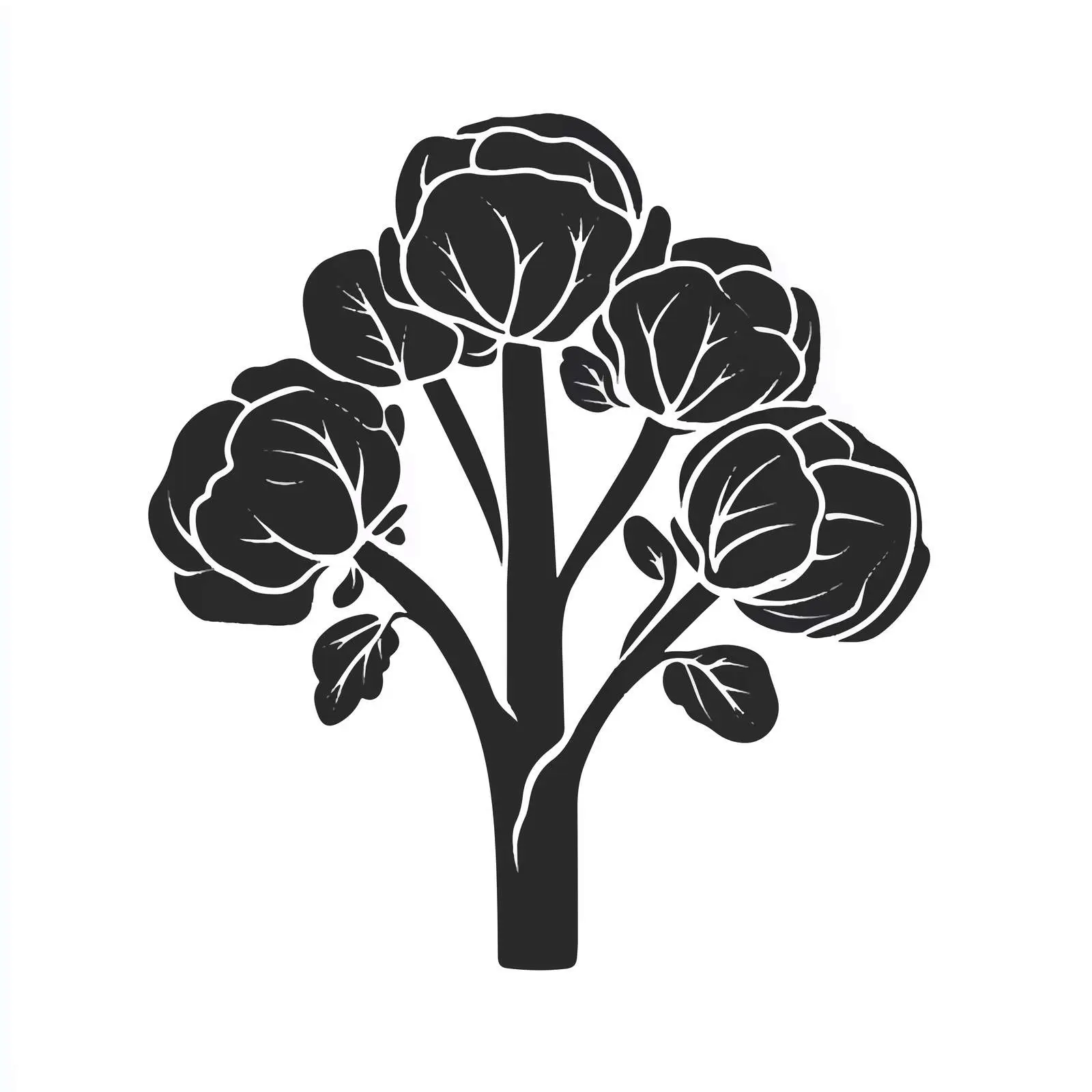 Brussels Vegetable Vector Illustration — free download from Dotvec