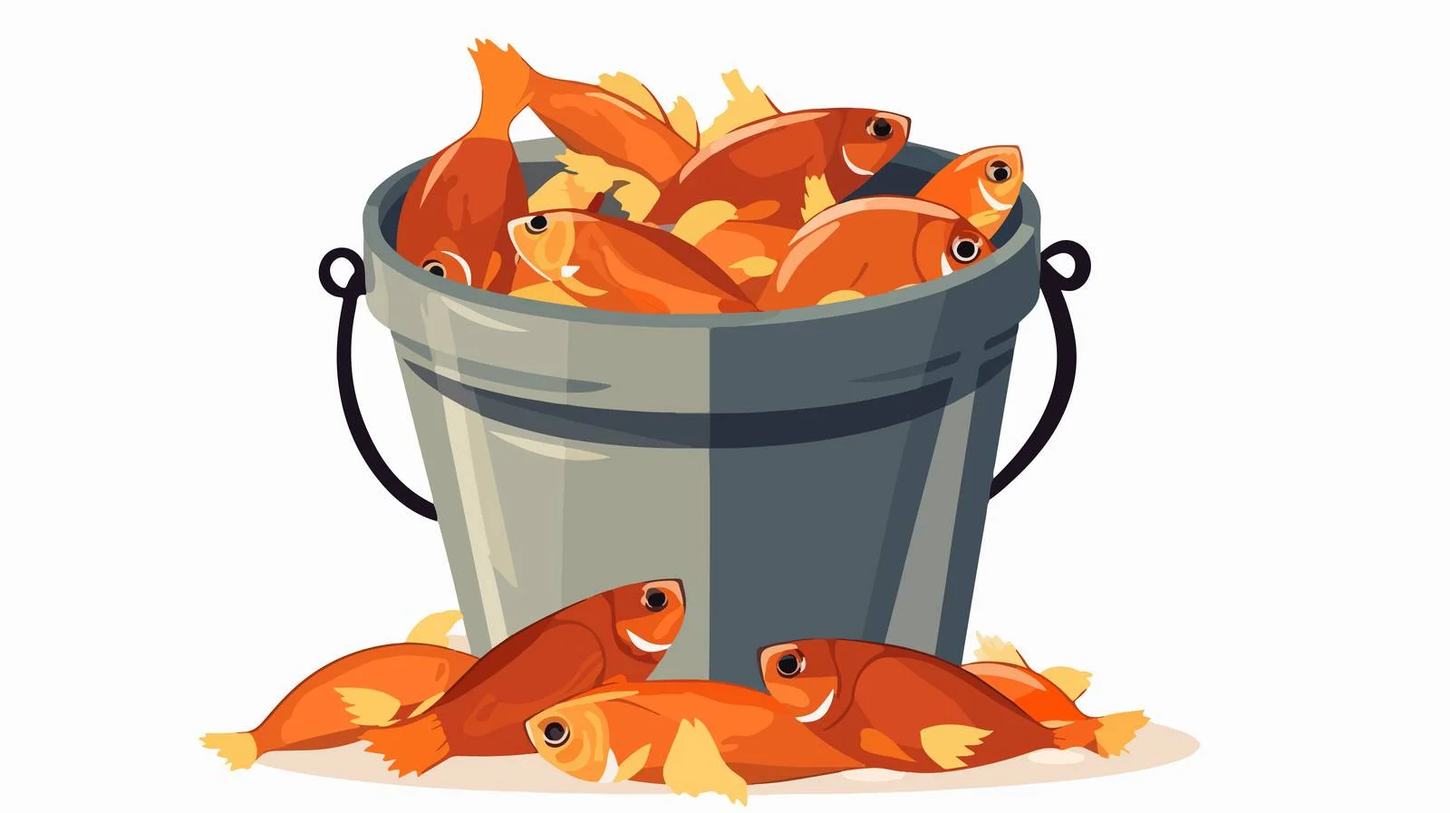 Premium Car Fish Bucket — free download from Dotvec