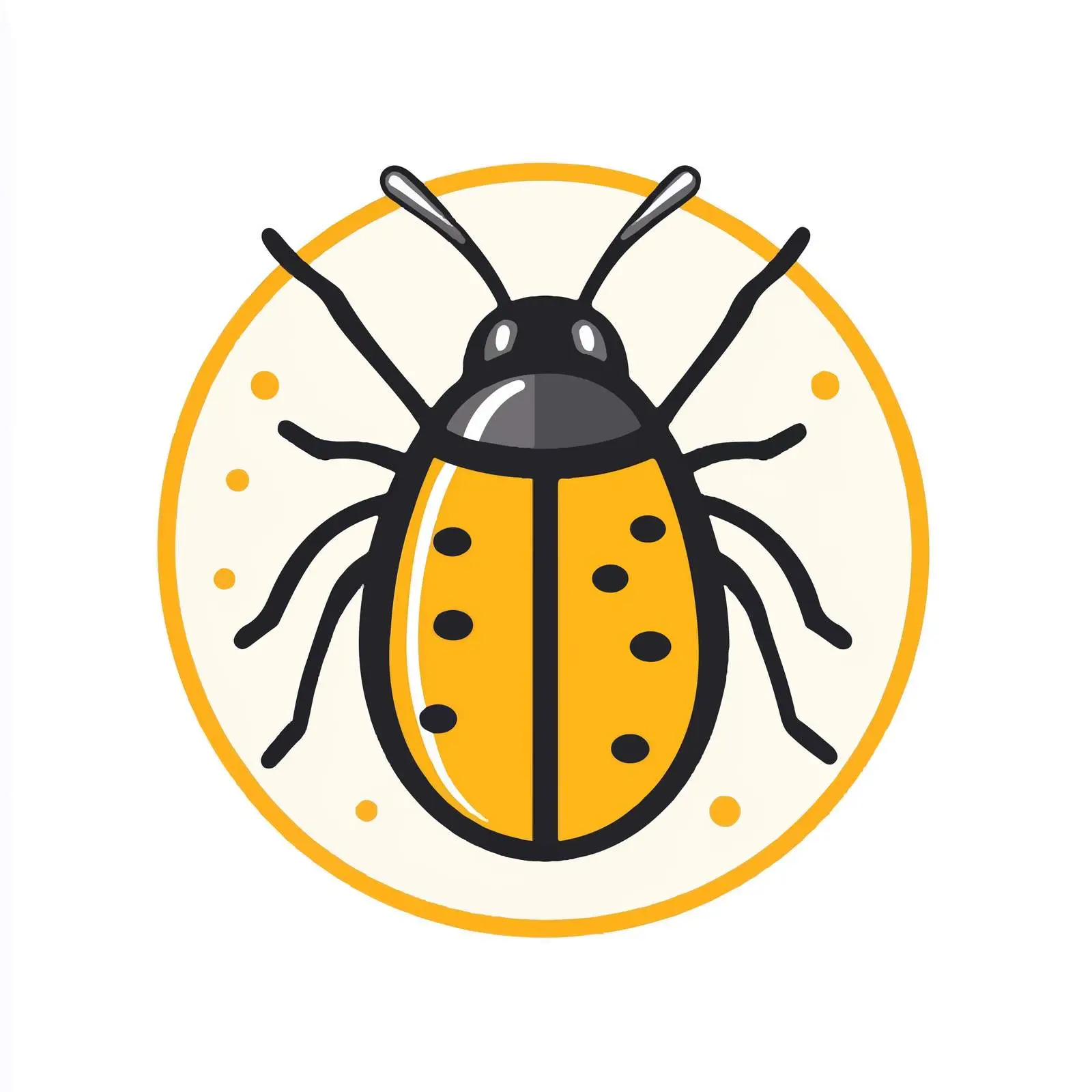 Parasite Insect Icon Vector Illustration — free download from Dotvec