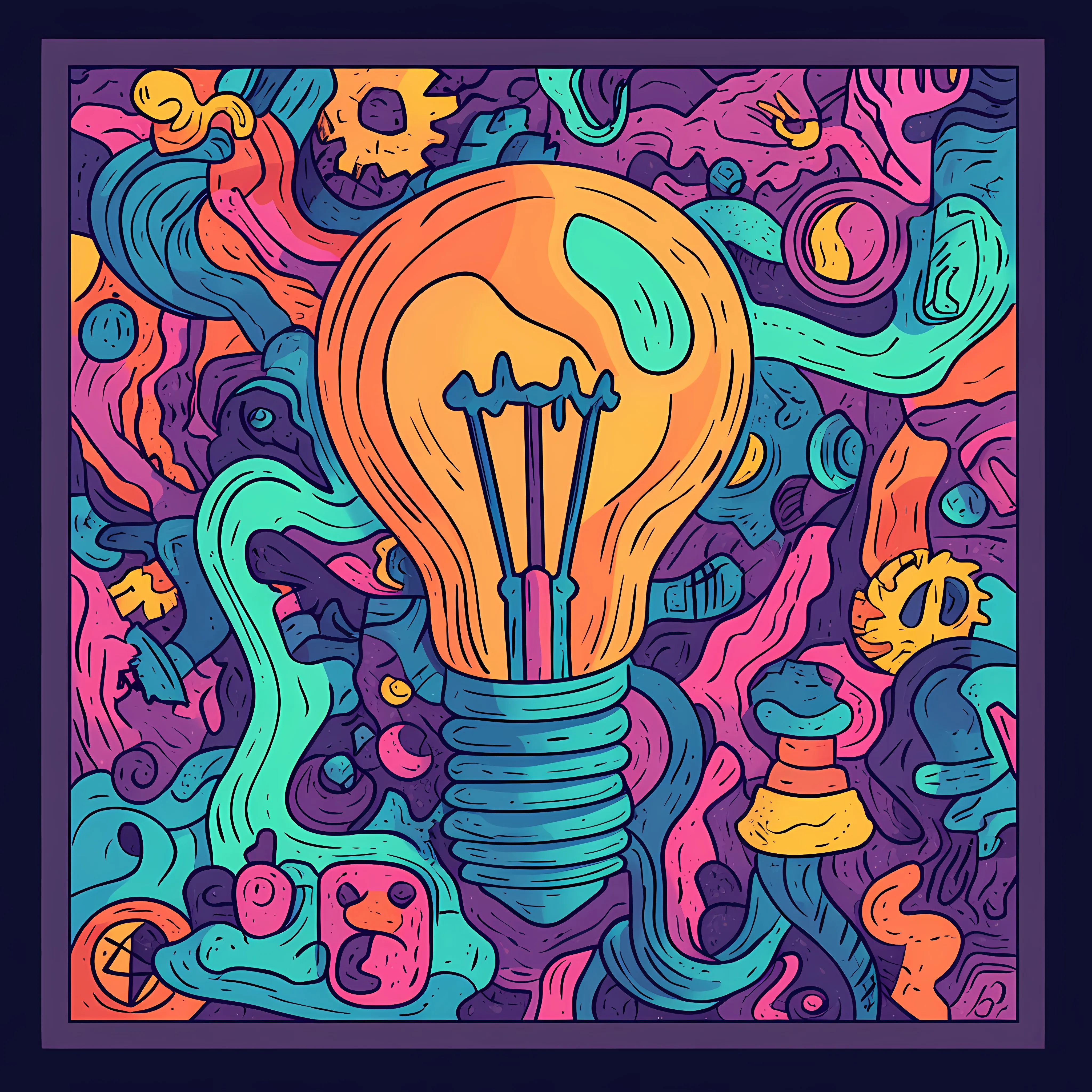 Creative Teamwork Concept with Gears and Lightbulb — free download from Dotvec