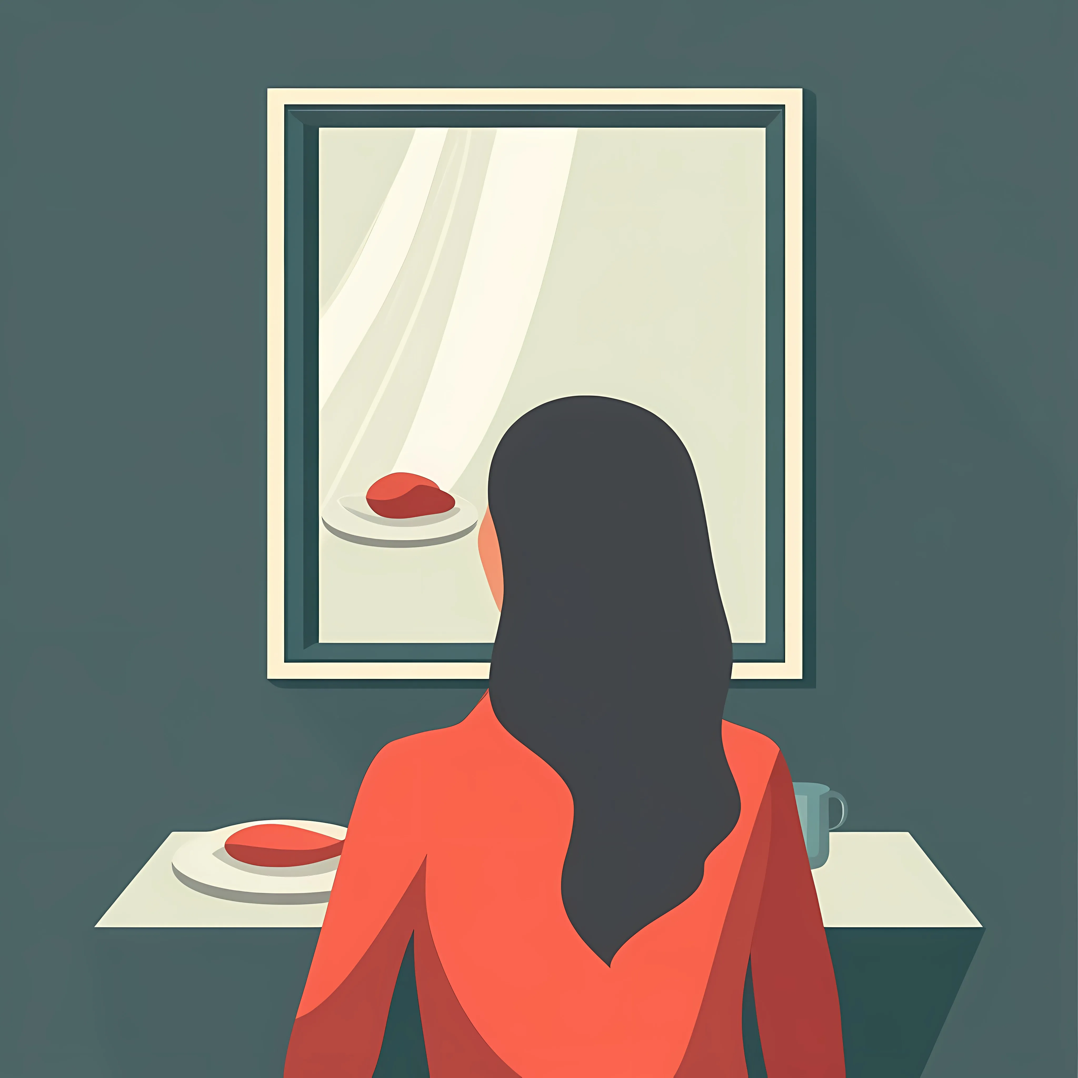 Bulimia Eating Disorders Vector Illustration — free download from Dotvec