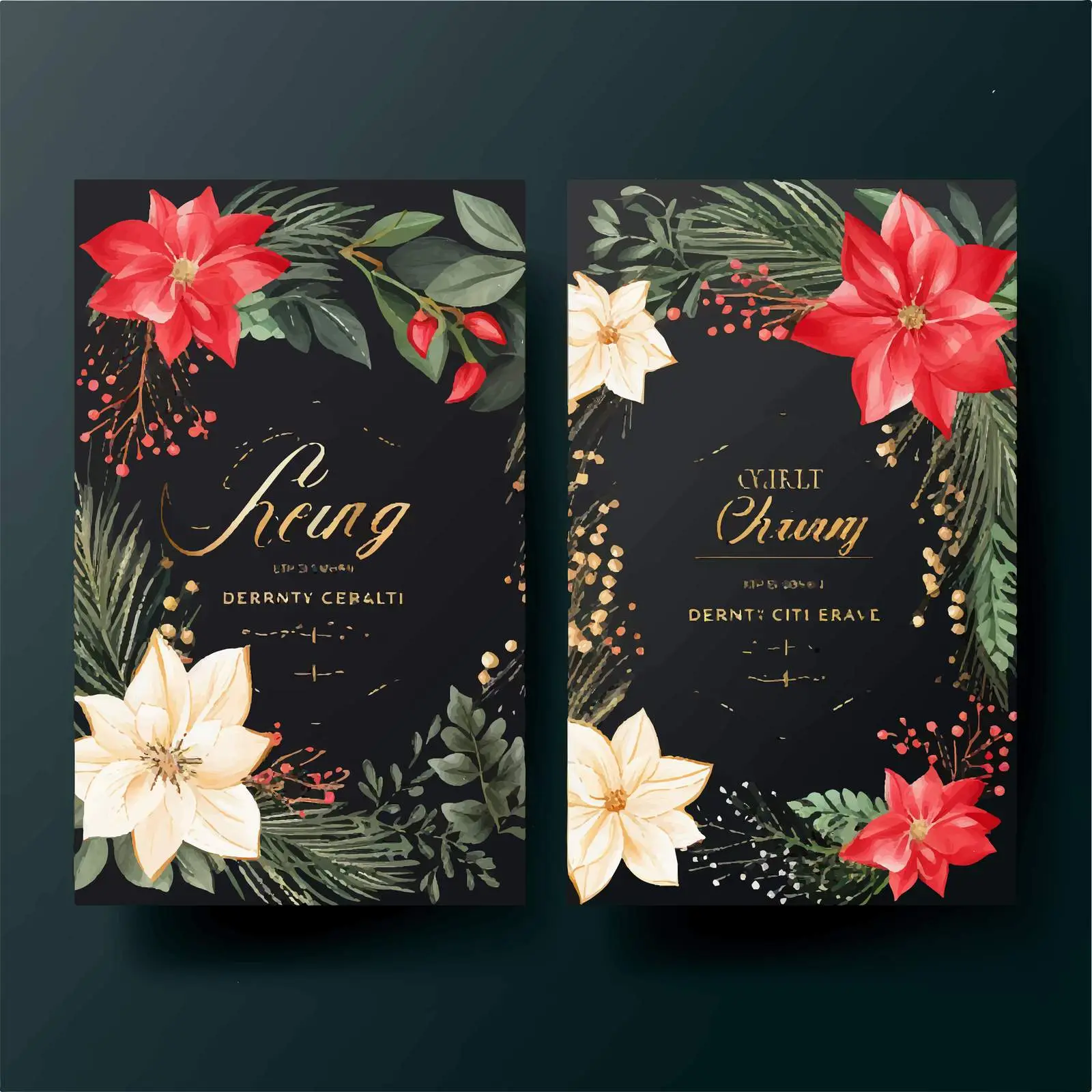 Christmas Eve Party Invitation Vector Design — free download from Dotvec