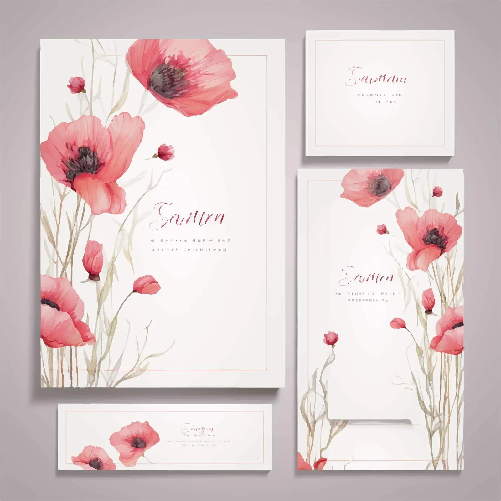 Elegant Wedding Invitation Response Templates — free download from Dotvec