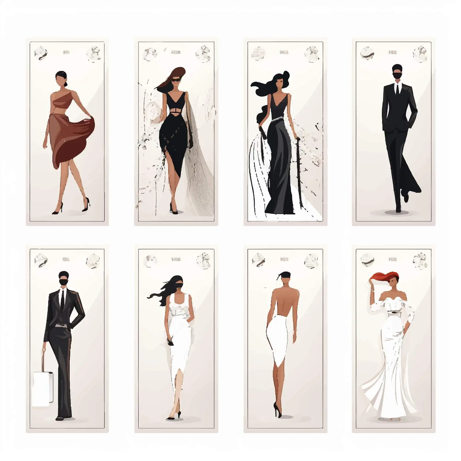 Fashion Show Invitation Templates for Young Models — free download from Dotvec