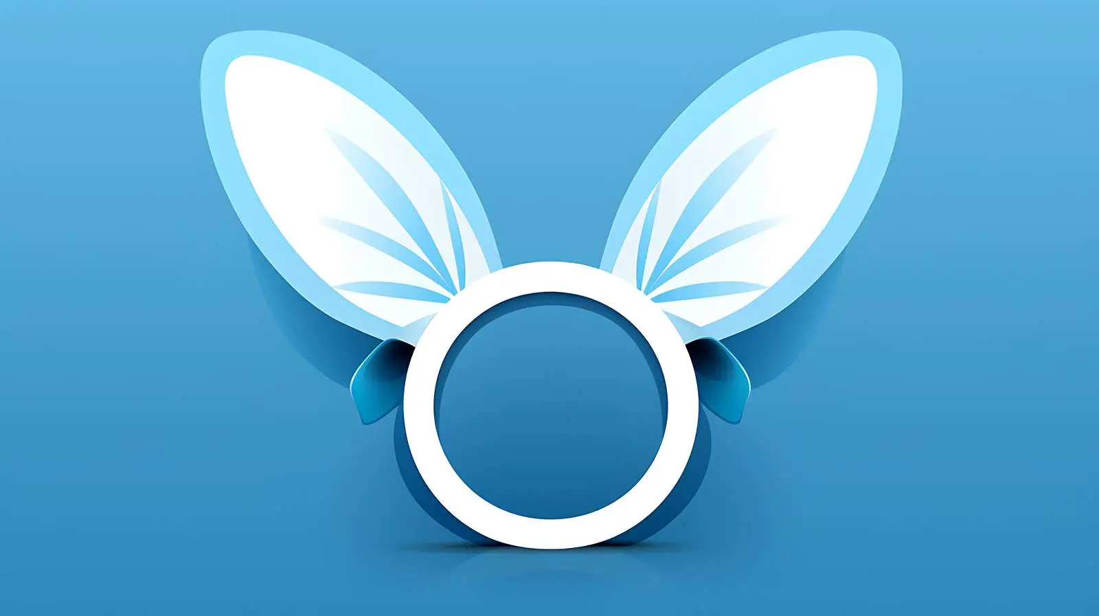 Bunny Ears Female Face Icon — free download from Dotvec