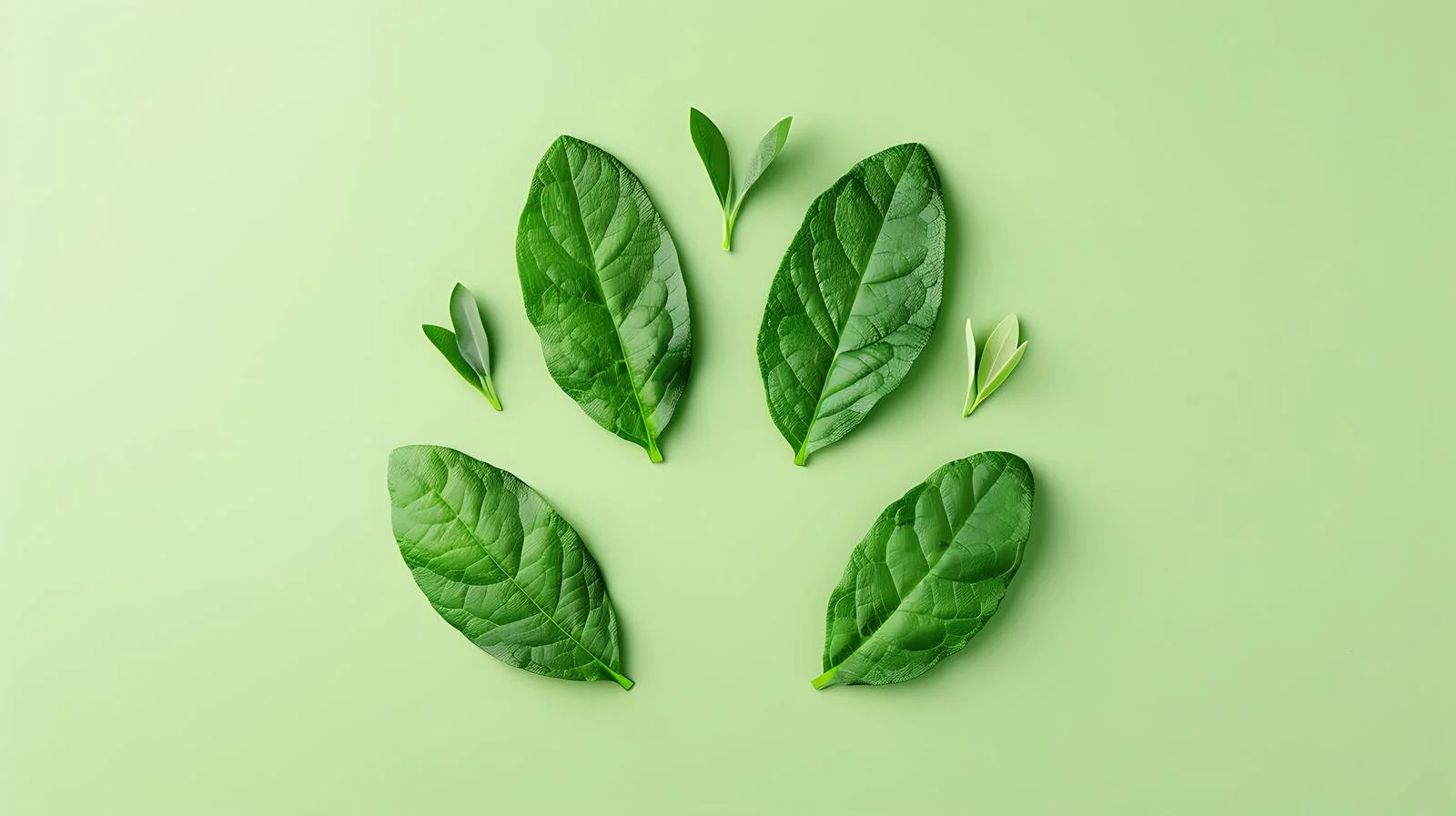 Natural Green Bunny Ears Image — free download from Dotvec