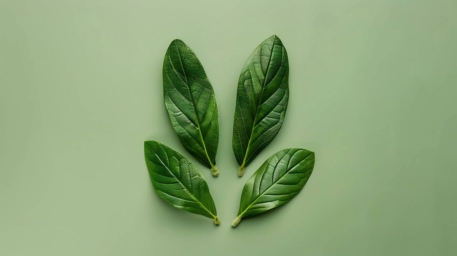 Natural Bunny Ear Leaves Composition — free download from Dotvec