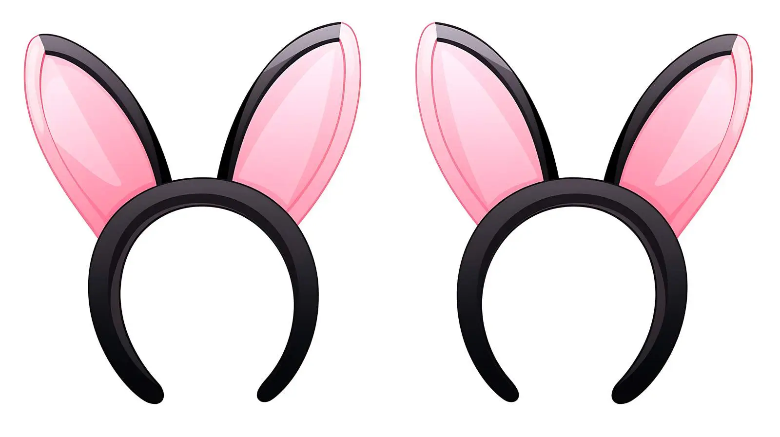 Bunny Ears Headband Isolated Image — free download from Dotvec