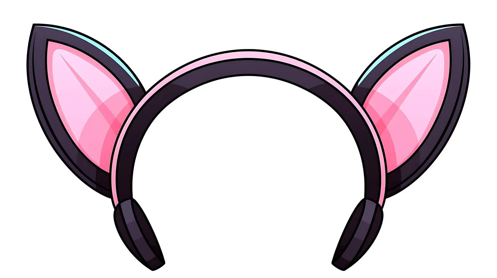 Bunny Ears Head Accessory Isolated Image — free download from Dotvec