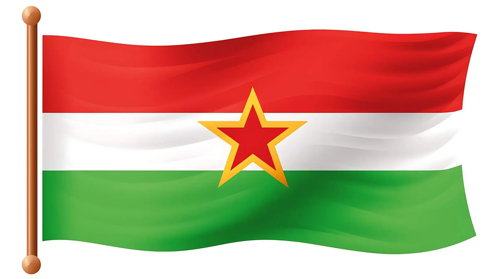 Burkina Faso Flag Illustration — free download from Dotvec