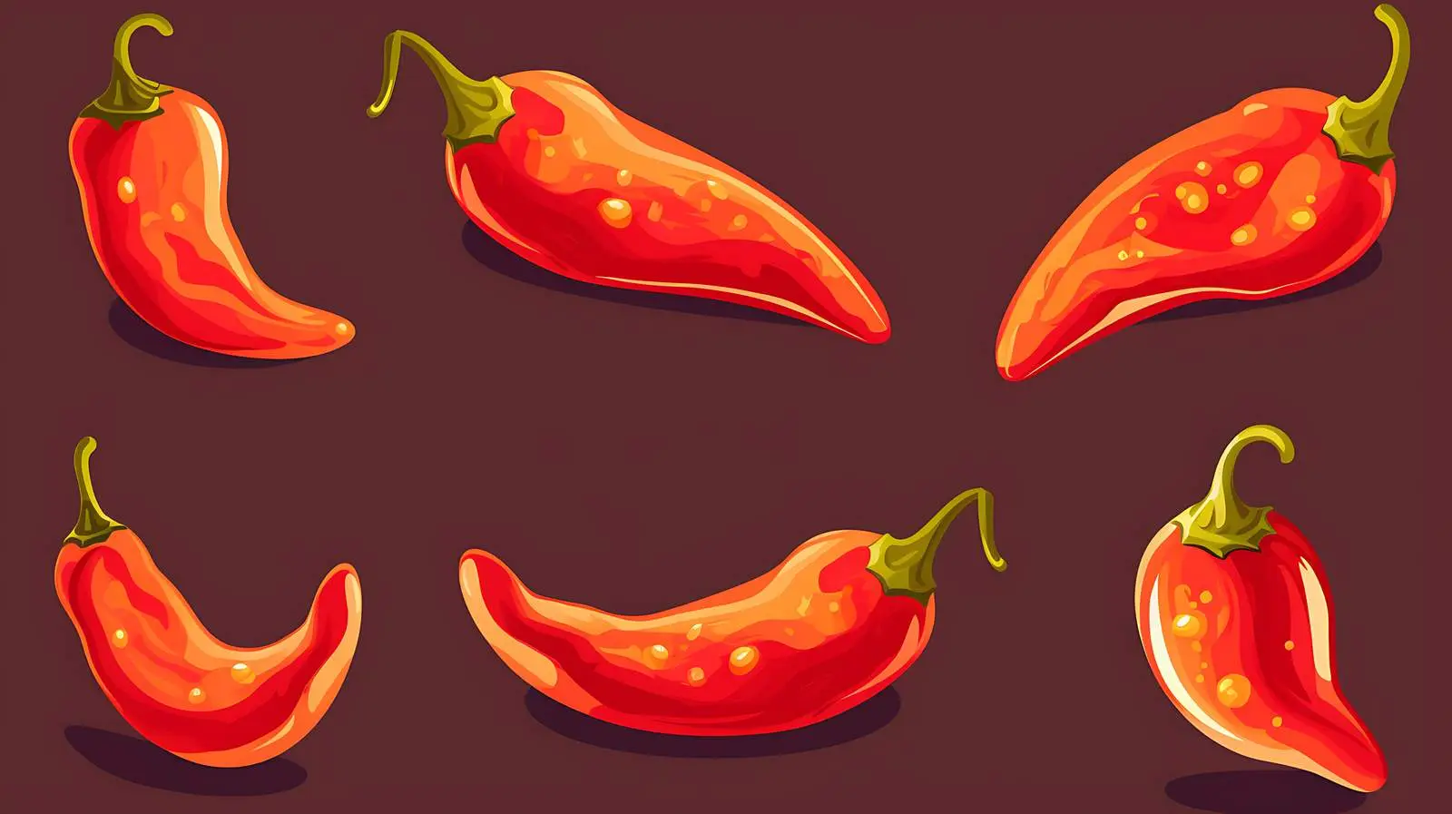 Spicy Mexican Chili Pepper — free download from Dotvec