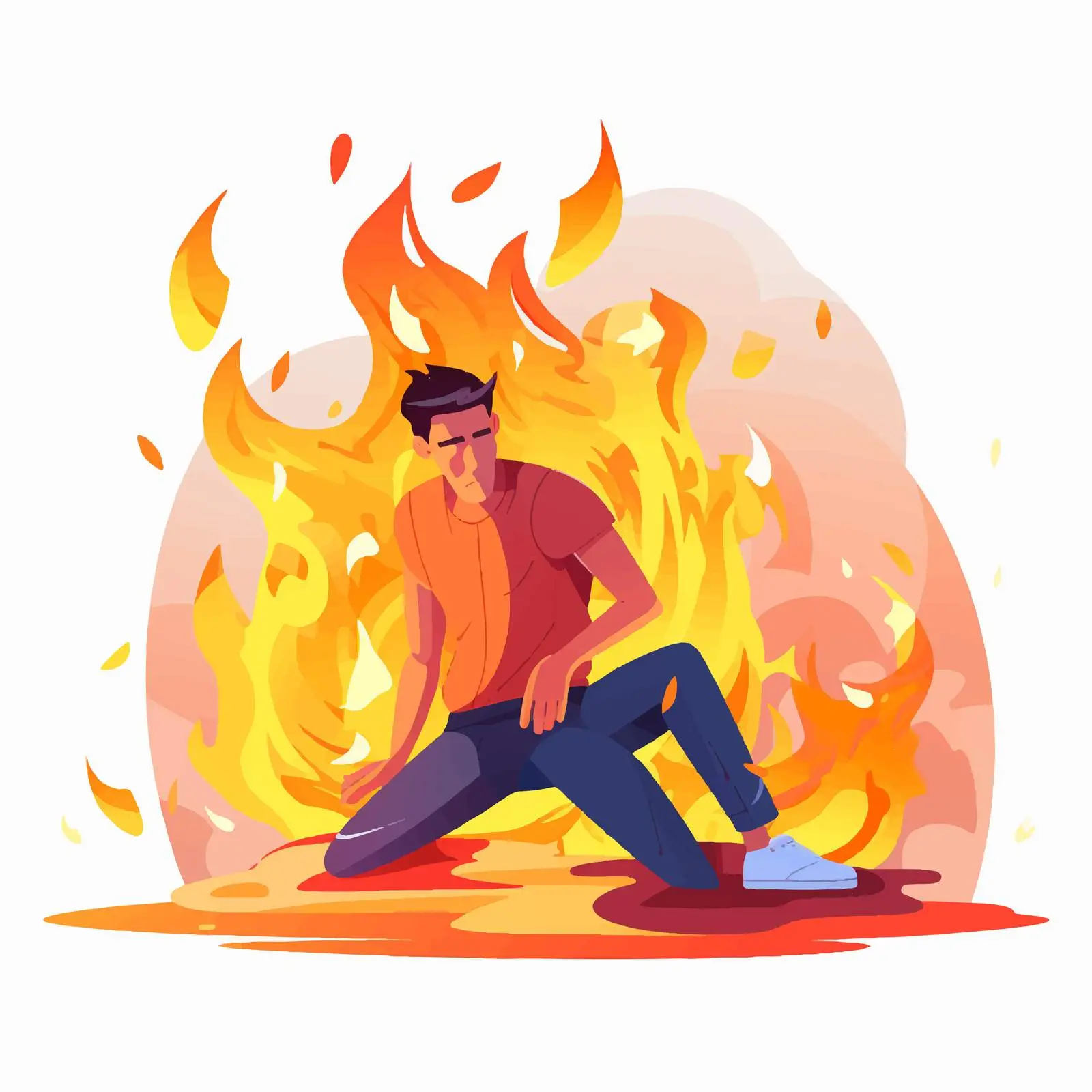 First Aid for Ignition and Fire Burns — free download from Dotvec