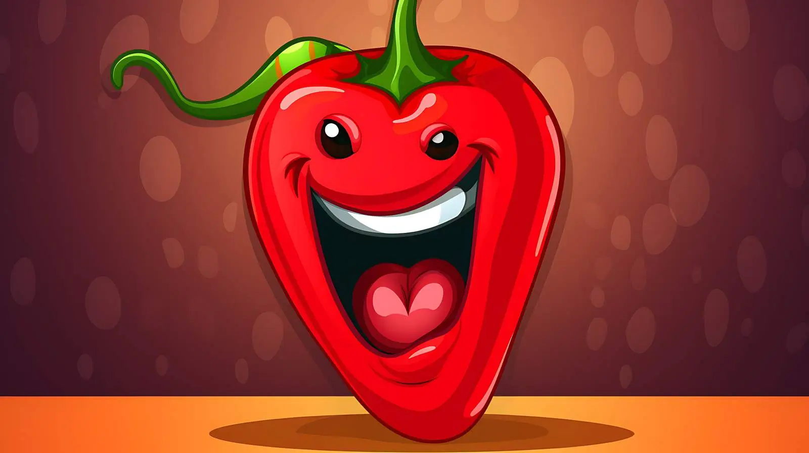 Spicy Pepper Cartoon Mascot Isolated — free download from Dotvec