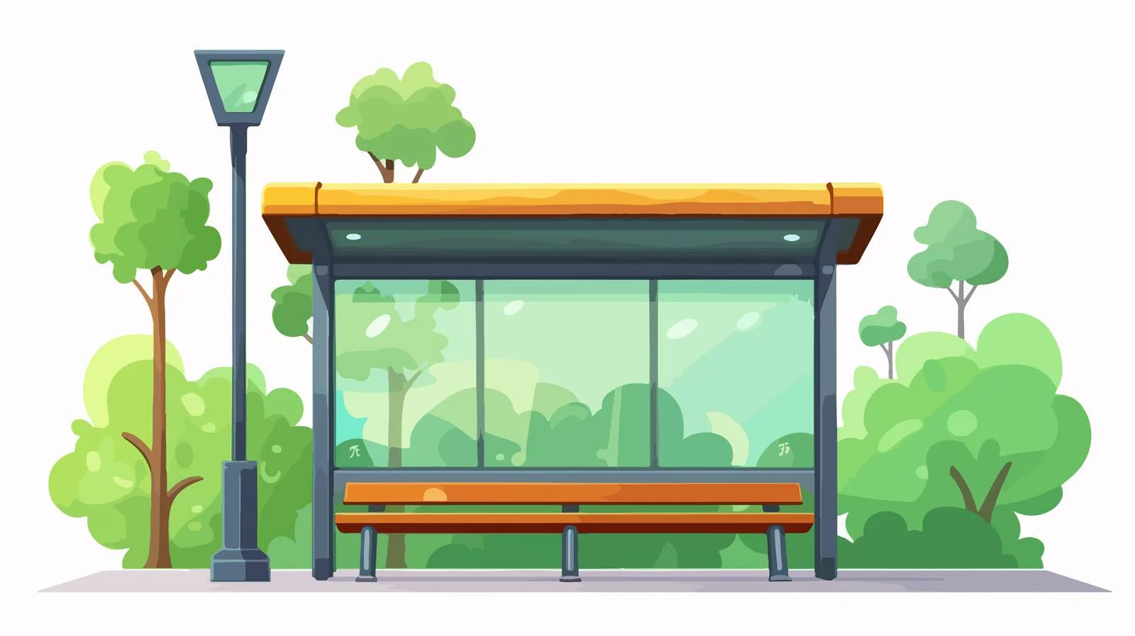 Bus Stop Sign with Quality Design — free download from Dotvec