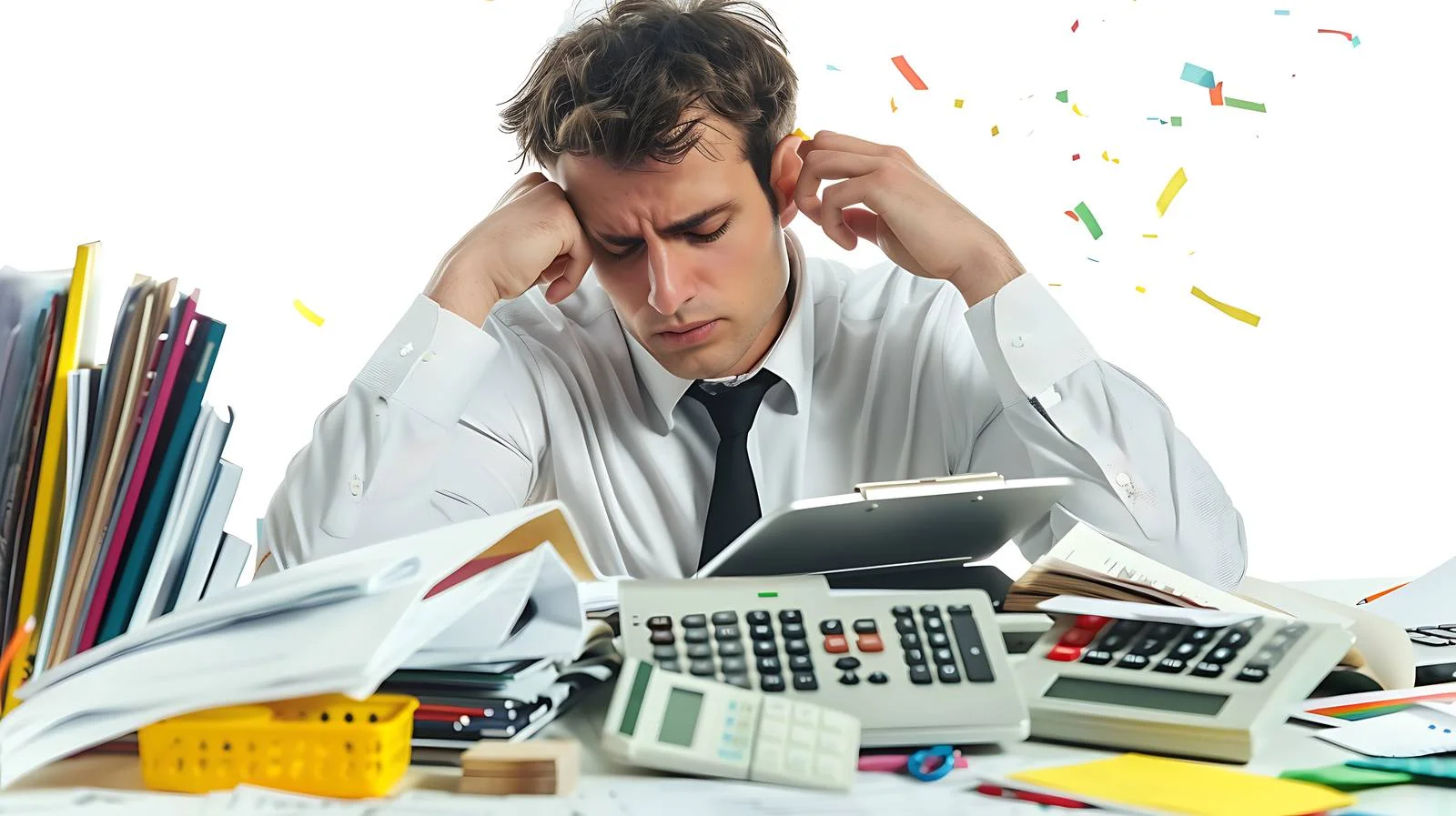 Accounting Confusion Clarification Image — free download from Dotvec