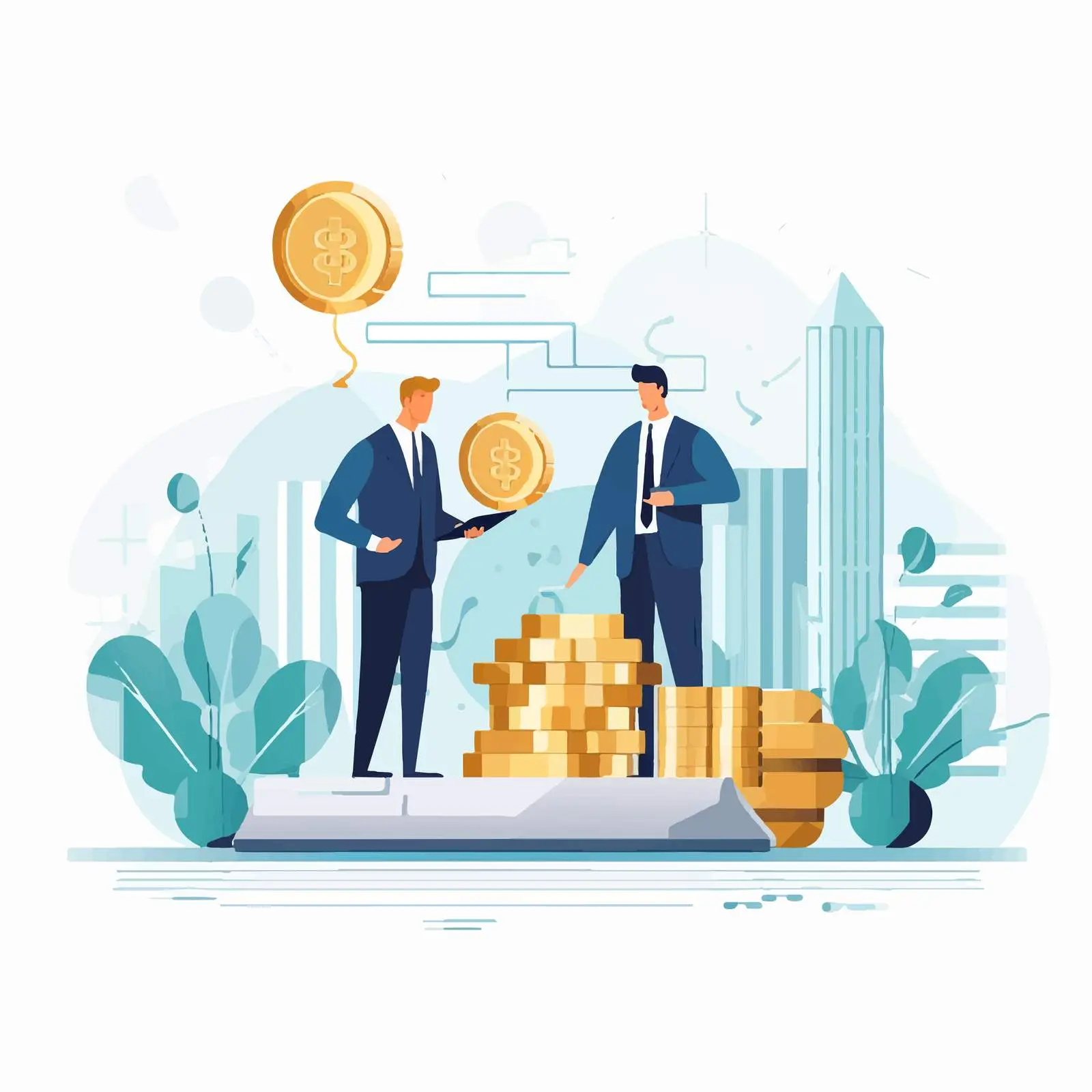 Financial Literacy Concept for Business and Finance – free wealth building image from Dotvec