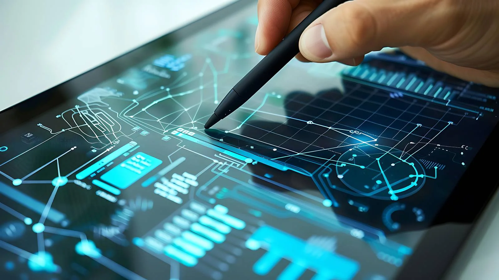 Digital Business Touch Screen Stylus Image — free download from Dotvec