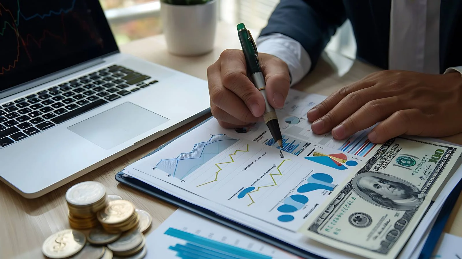 Professional Businessman Signing Document — free download from Dotvec