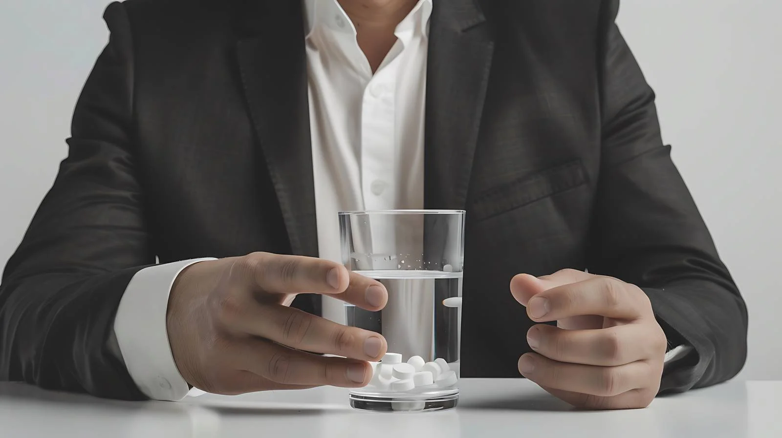 Professional Medication Preparation for Businessman — free download from Dotvec