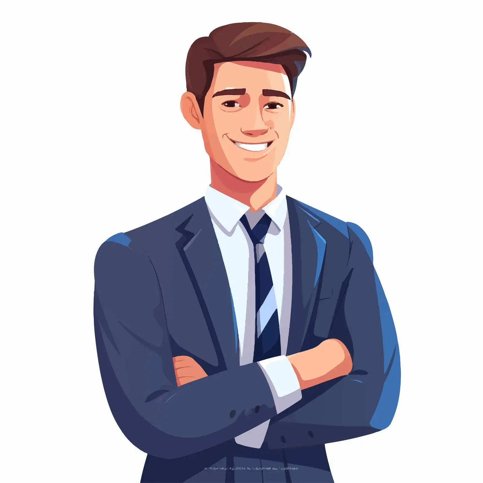 Professional Businessman Portrait in Office Setting – free corporate environment image from Dotvec