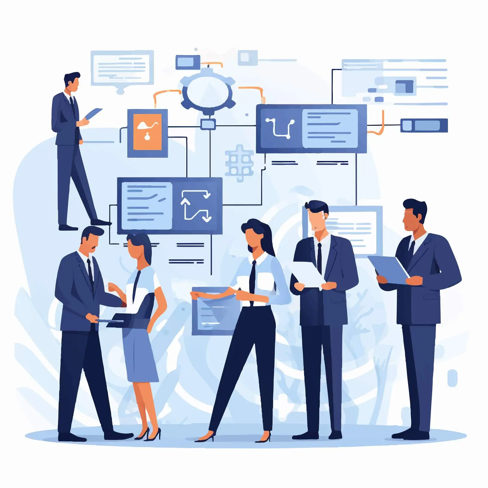 Business Partners Database Administration Management – free business operations image from Dotvec