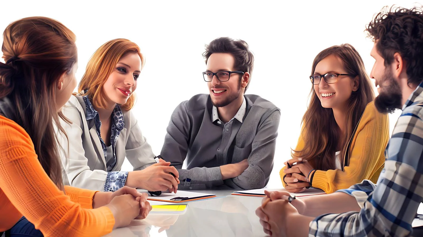 Corporate Workshop Participants in Office Setting – free seminar image from Dotvec