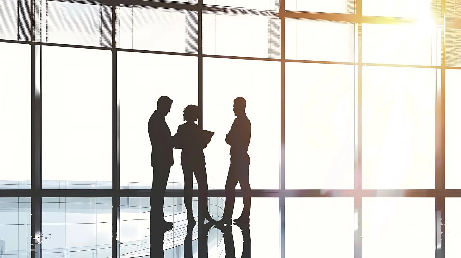 Office Business People Group Standing Together — free download from Dotvec