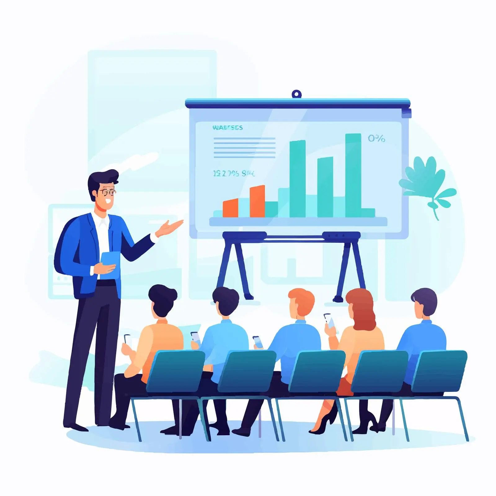 Expert Business Seminar at Office Workshop — free download from Dotvec