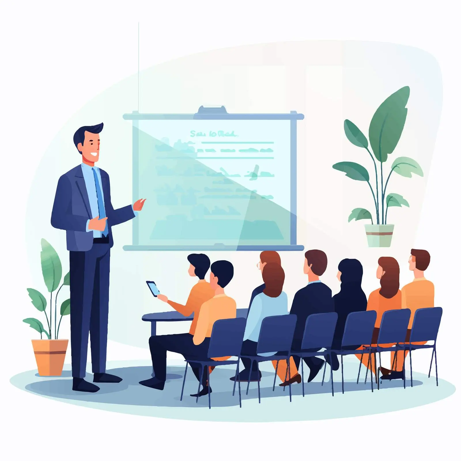 Expert Speaking at Business Seminar Workshop – free lecture image from Dotvec