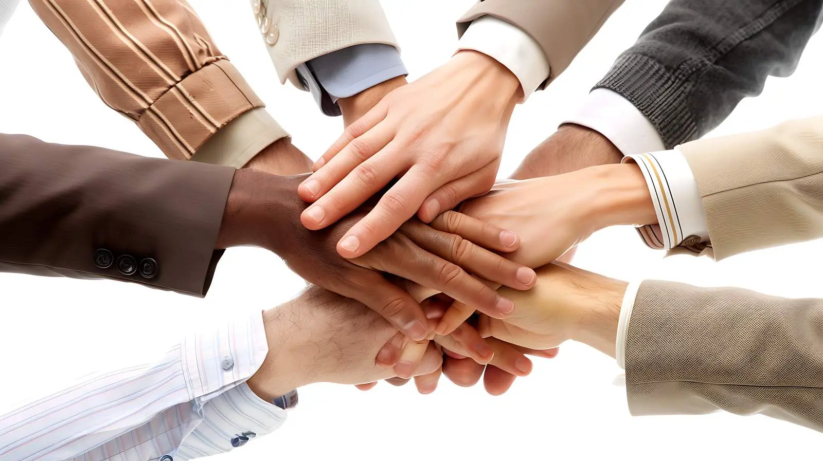Team Unity Demonstrated Through Hands Together – free building image from Dotvec