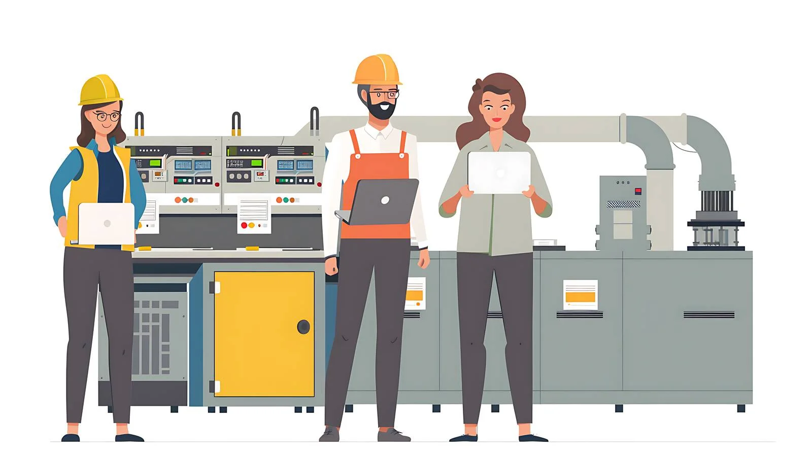 Collaborative Work in Factory Setting — free download from Dotvec