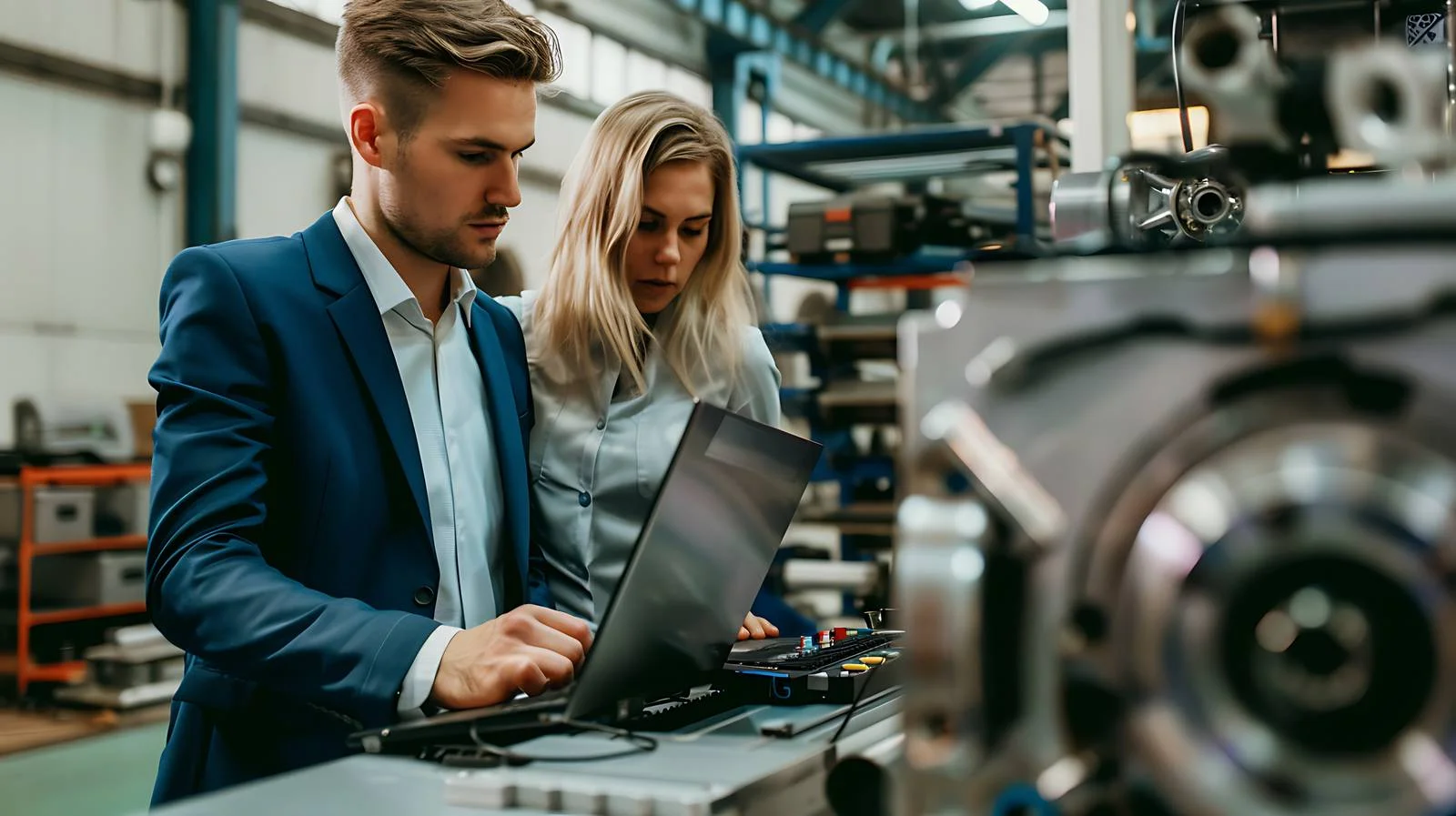 Professional Team Analyzing Laptop Data — free download from Dotvec