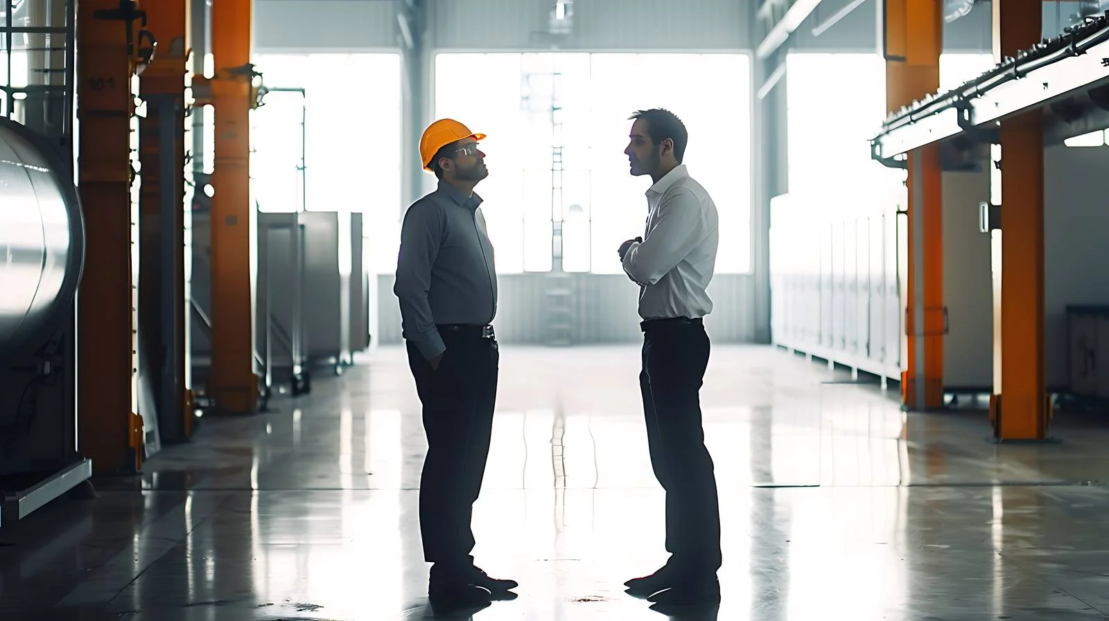 Professional Discussion in Modern Workspace — free download from Dotvec