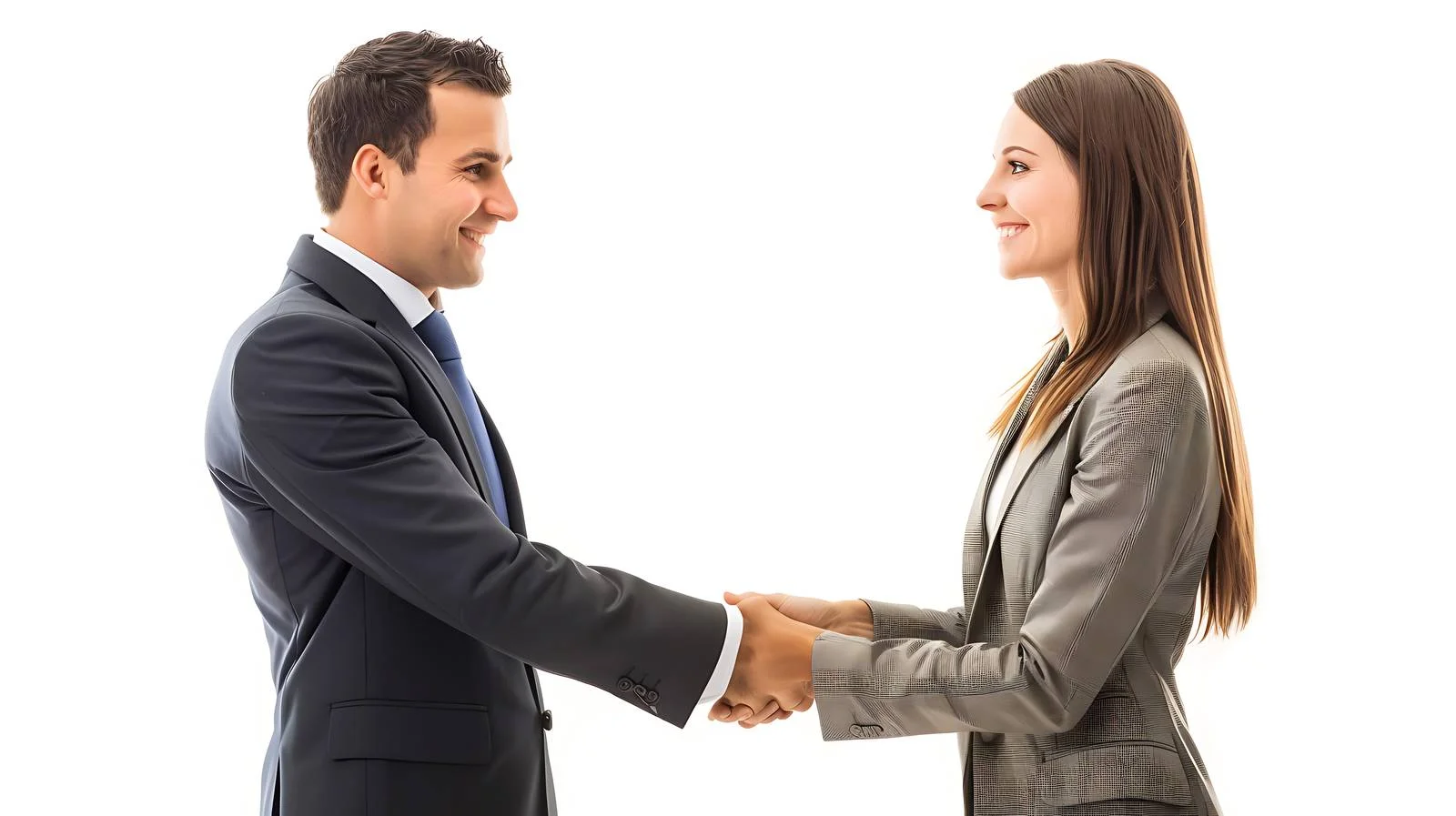 Professional Business Handshake in Office – free formalwear image from Dotvec