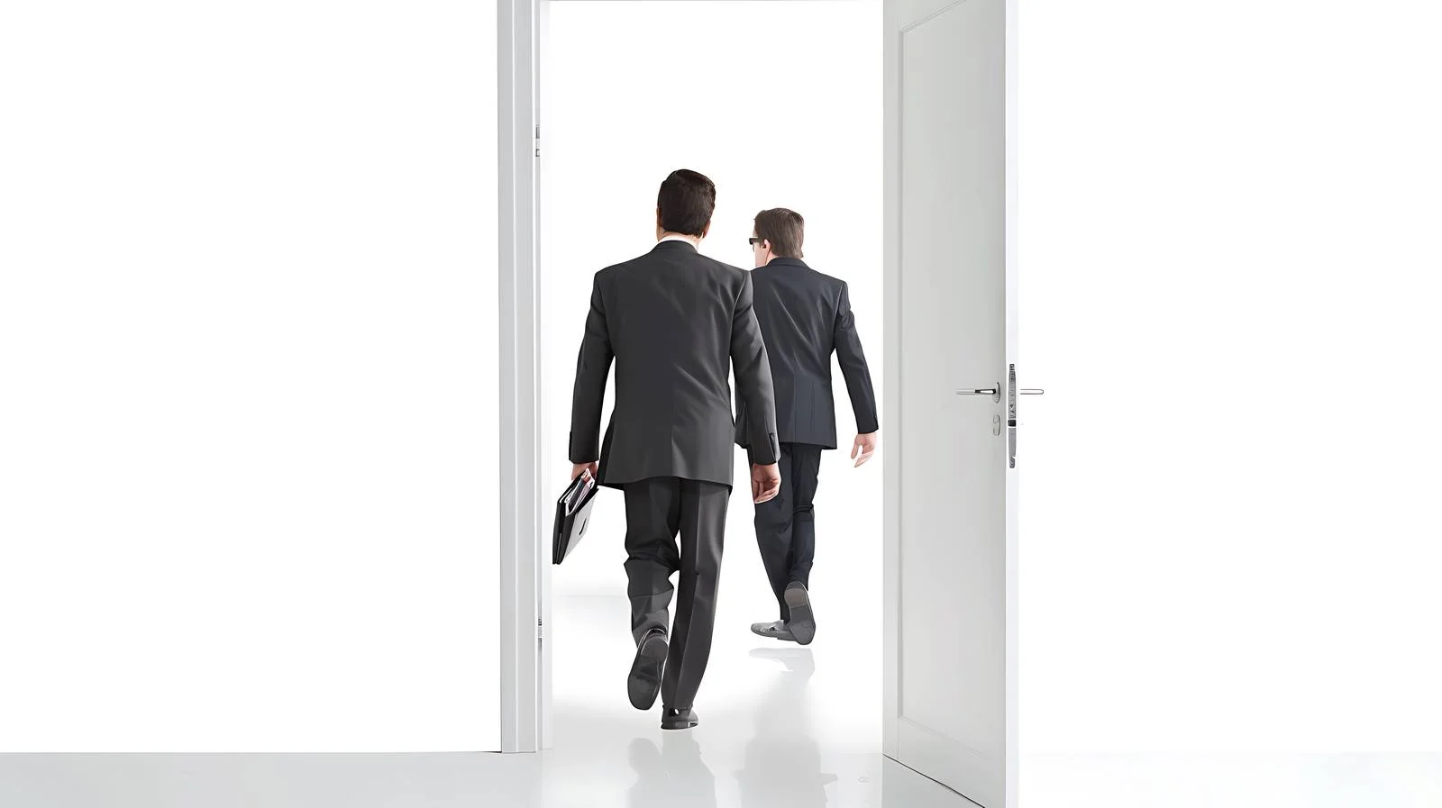 Professional Businessman Office Scene with Colleagues — free download from Dotvec