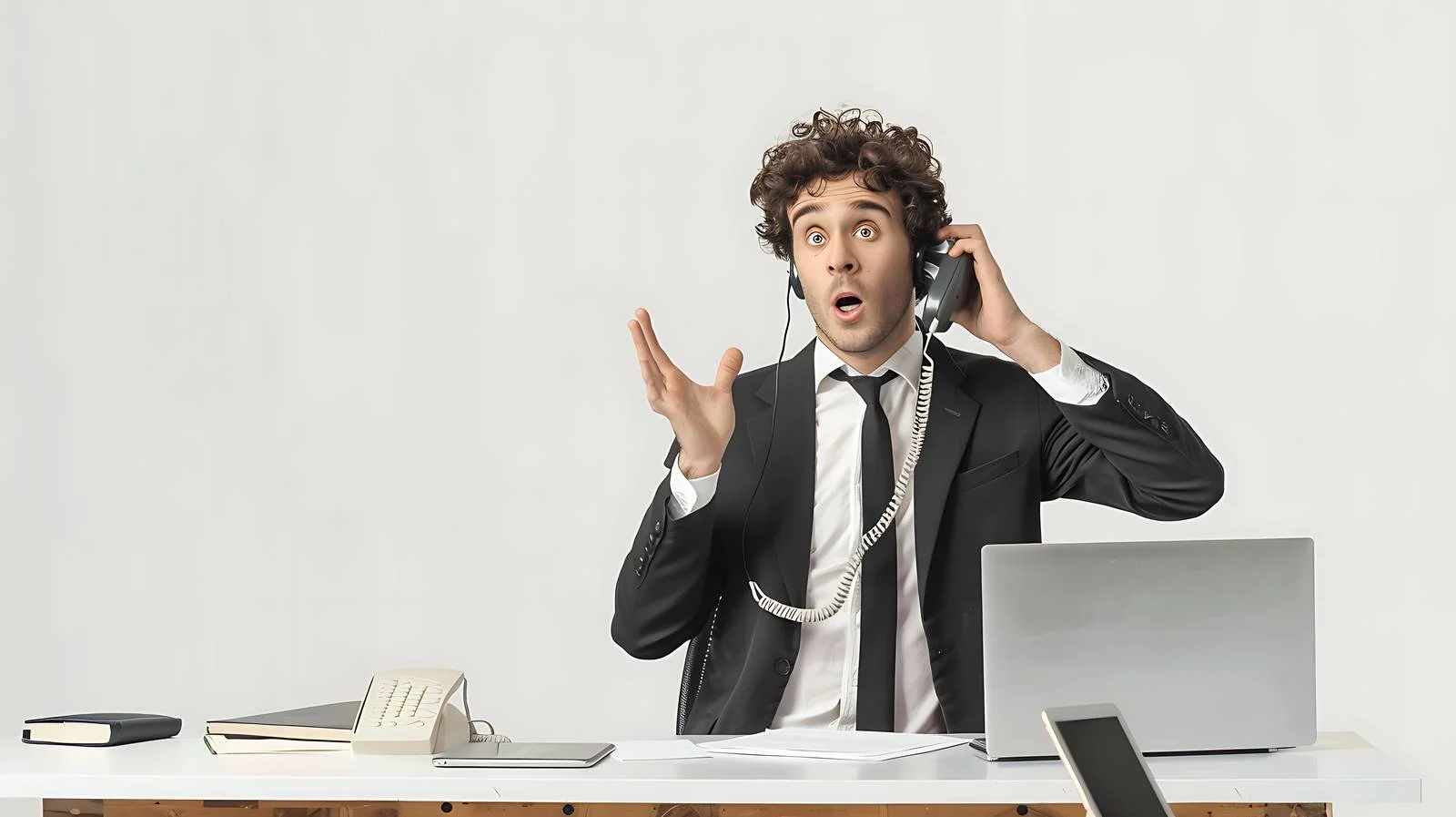 Professional Business Call in Office — free download from Dotvec