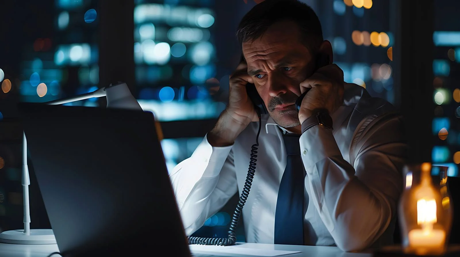 Late-Night Business Call — free download from Dotvec