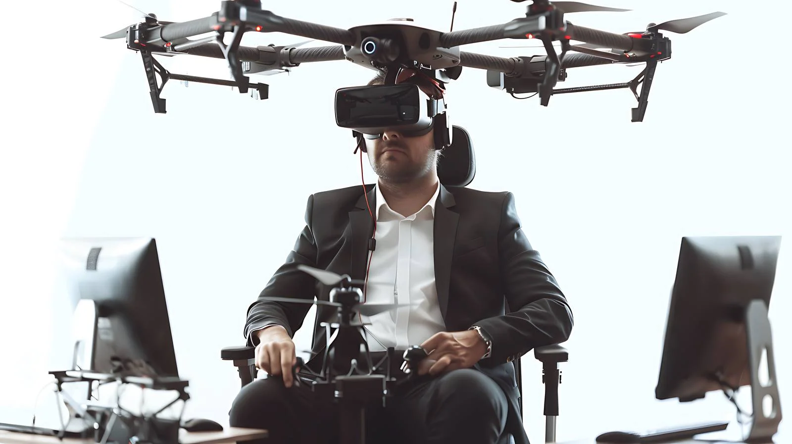 Professional Drone Development in Office — free download from Dotvec