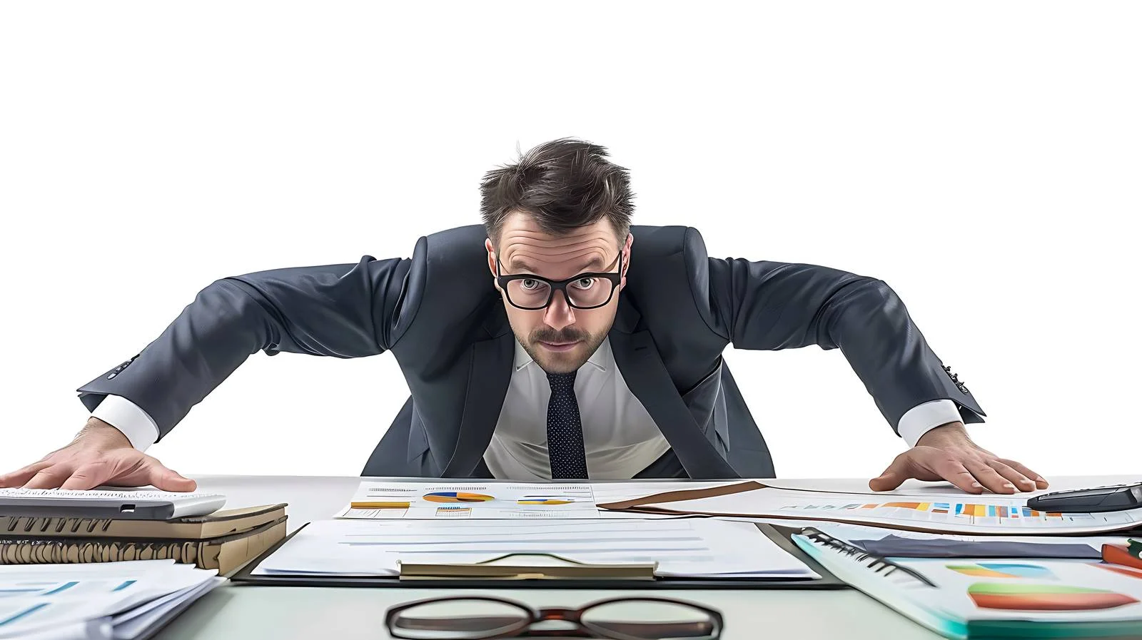 Productivity Break: Businessman's Stretching Exercise — free download from Dotvec