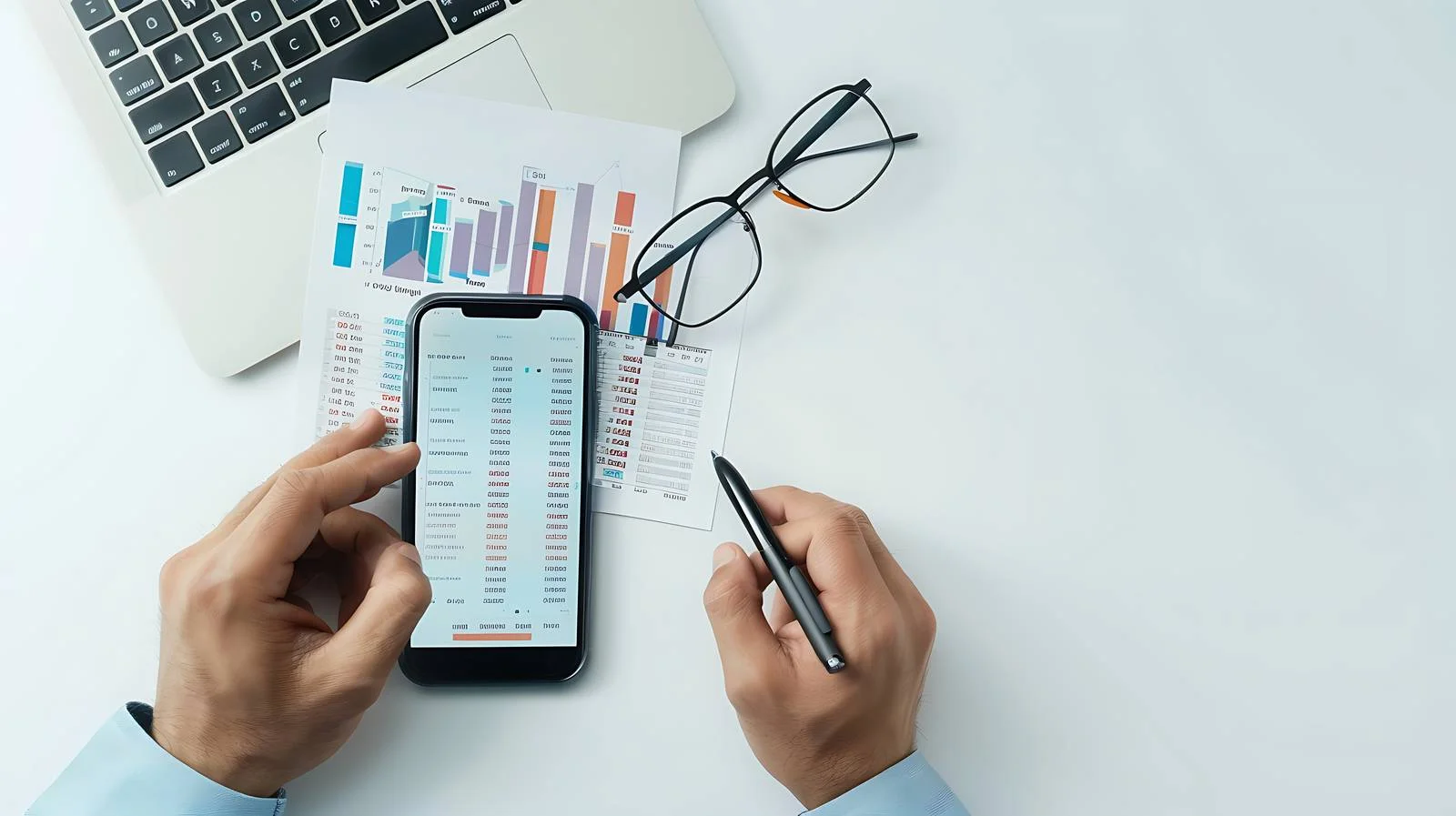 Businessman Multitasking — free download from Dotvec