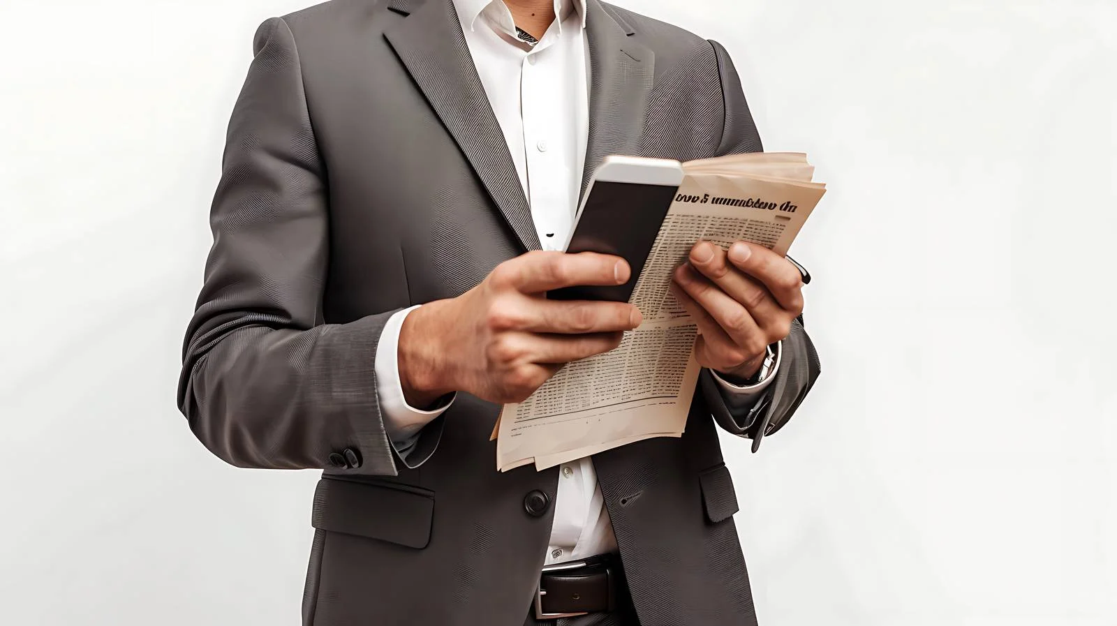 Busy Professional Multitasking with Devices — free download from Dotvec