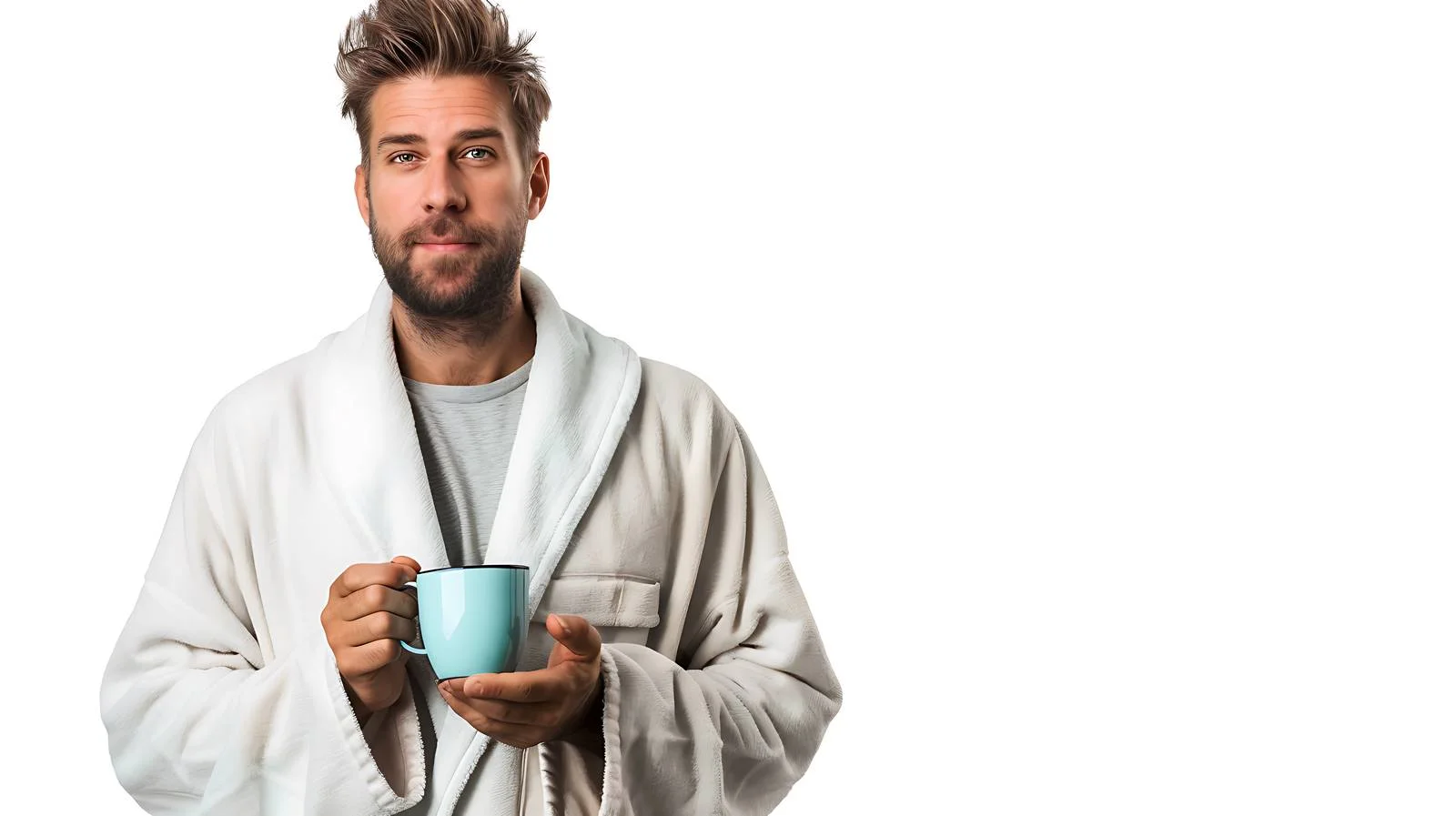Professional Businessman Relaxing with Coffee — free download from Dotvec