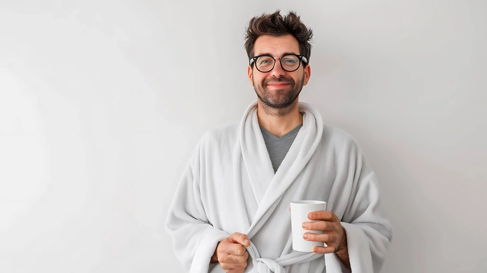 Professional Businessman Morning Coffee Break — free download from Dotvec