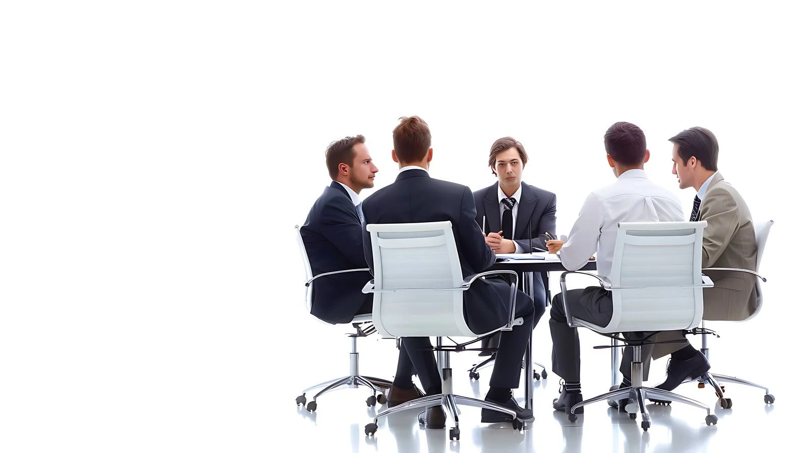 Corporate Team Meeting for Investment Discussion — free download from Dotvec